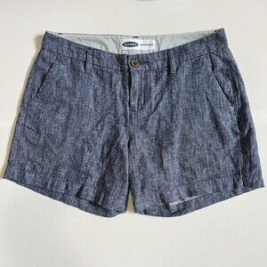 Old Navy Everyday Short‎ Chambray Blend Linen Women’s Shorts Size 2
